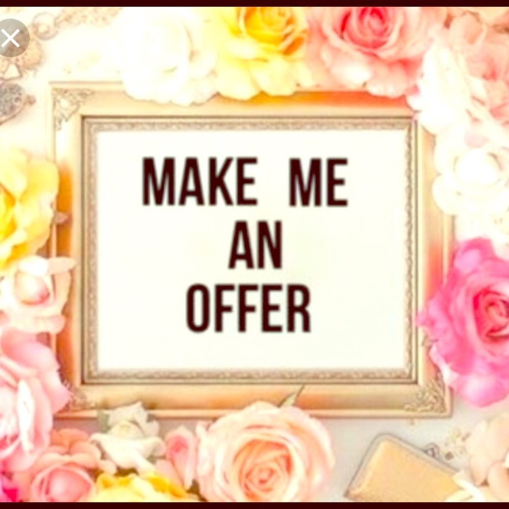 REASONABLE OFFERS ACCEPTED!!